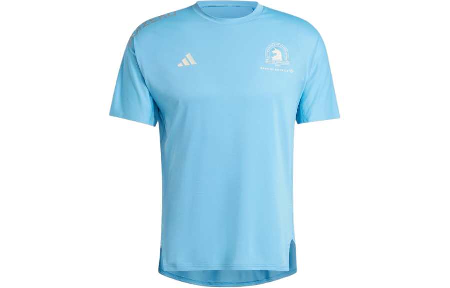 Adidas Adidas Boston Marathon 2024 Adizero Running Tee T Shirt Men's Blue