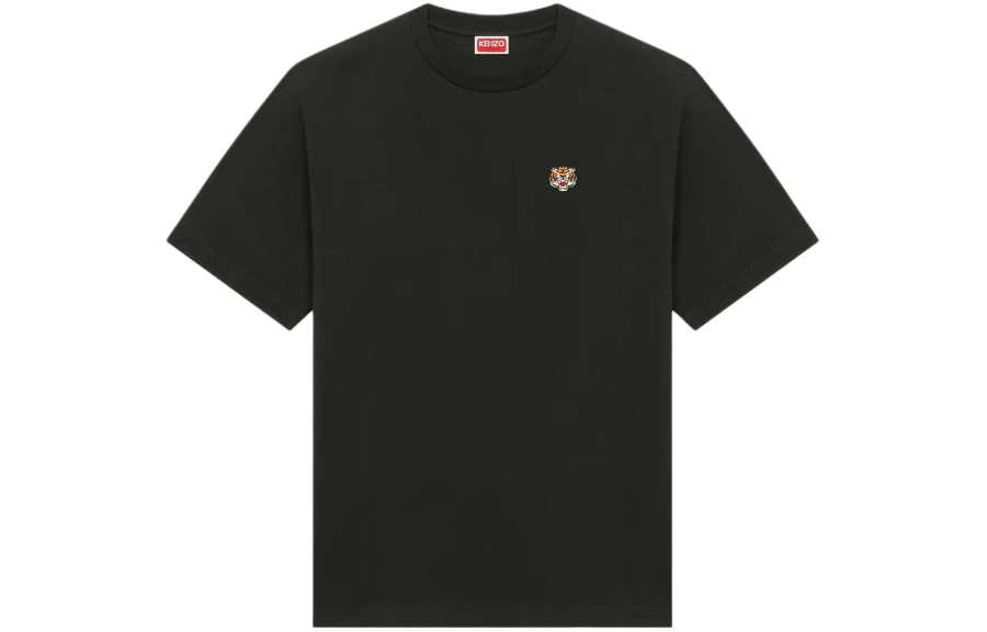 KENZO Lucky Tiger Embroidered Crewneck T-Shirt