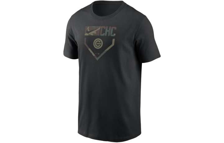 Nike Nike Chicago Cubs Camo T Shirt Men's Black