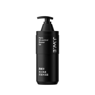 JUEWEIER Men's Clear And Oil Control Shower Gels Cleaning Soothing Moisturizing Hydrating Mite Removal