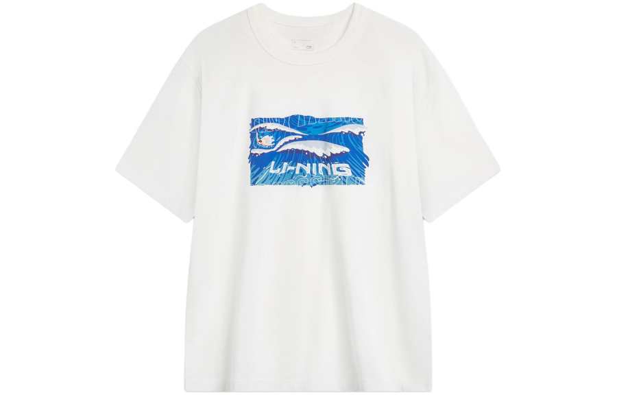 Li-Ning Li Ning Sports Life Collection T Shirt Men's Ivory