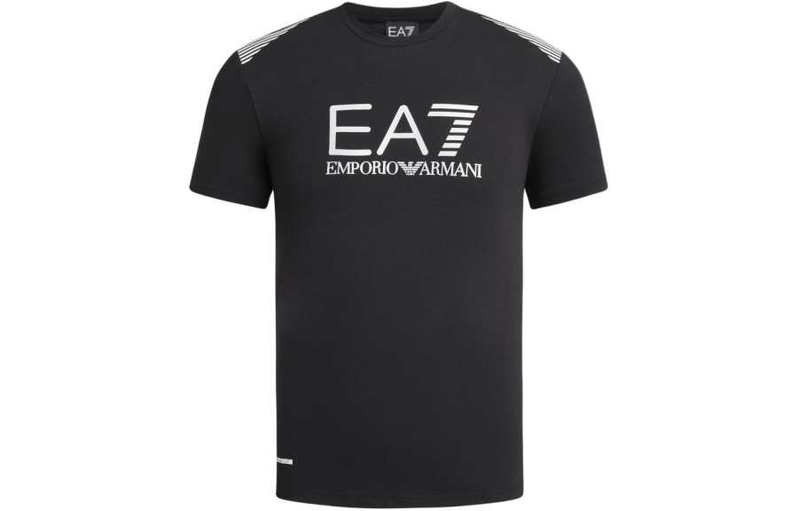 EMPORIO ARMANI EA7 SS24 T Shirt Men's Black