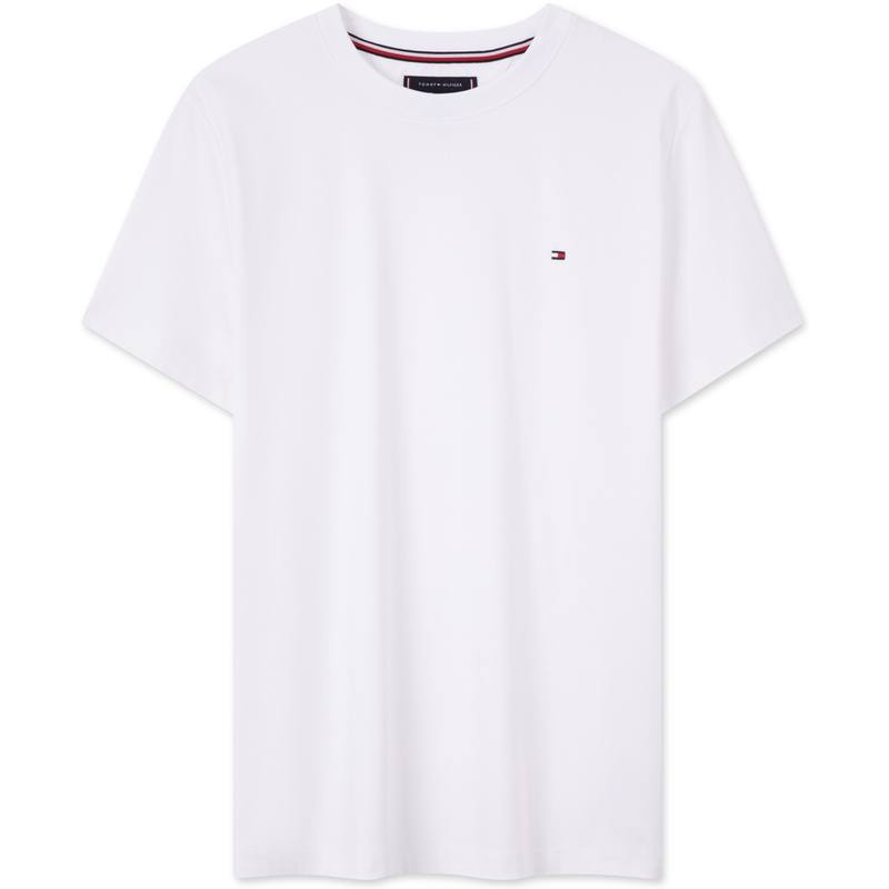 Tommy Hilfiger T Shirts Men's Crew Neck Moderate Straight Fit