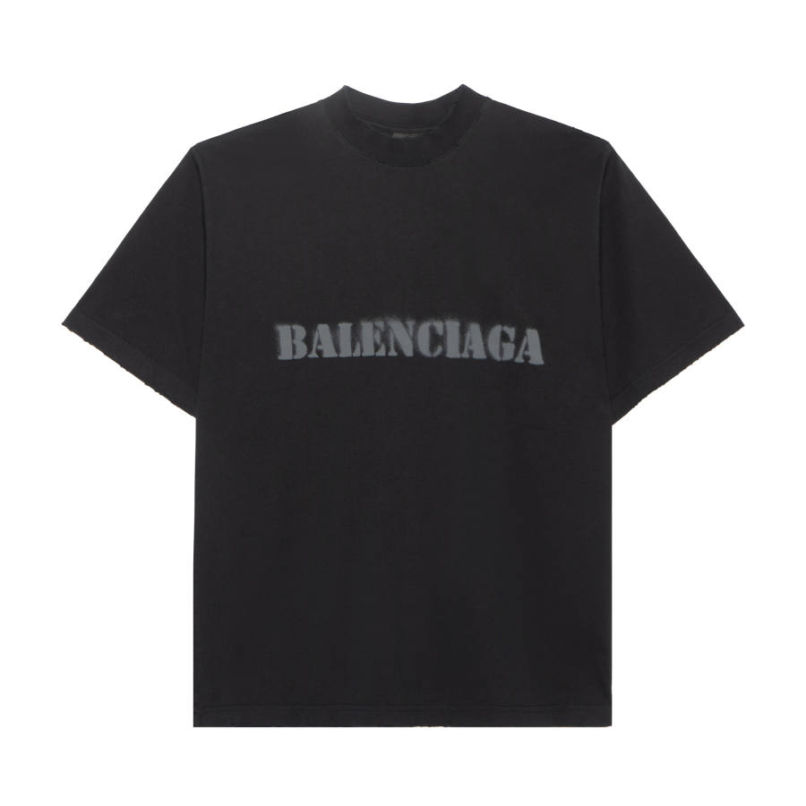 Balenciaga SS24 T Shirt Loose Fit Men's Black
