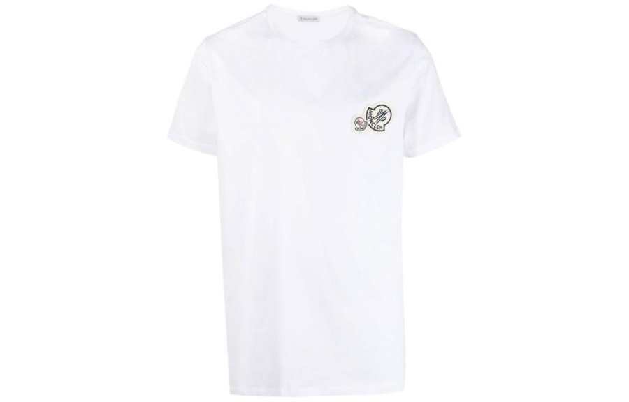 Moncler Moncler Logo Patch Crewneck T Shirt