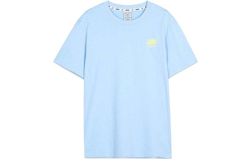 Skechers Colorful T Shirt Unisex Cerulean Sky