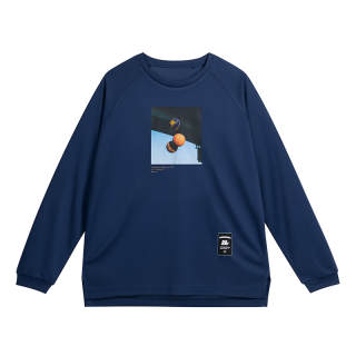 Wild Child Club Raglan Sleeve T Shirt Unisex Navy Blue
