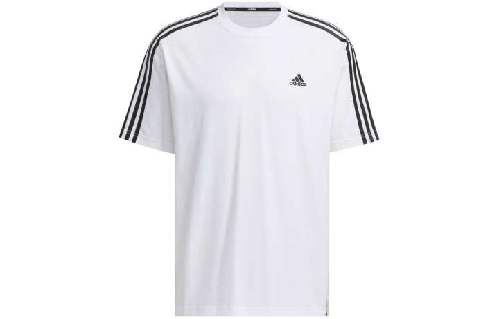 Adidas Adidas T Shirts Men's White Crew Neck Moderate