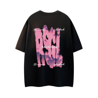 RAP PANDA T Shirts Unisex Crew Neck Moderate Heavyweight