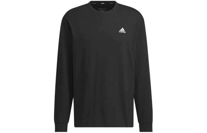 Adidas Adidas T Shirts Men's Black Crew Neck Moderate Straight Fit