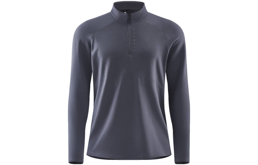 HOTSUIT T Shirts Men's Stand Collar Thickened Straight Fit