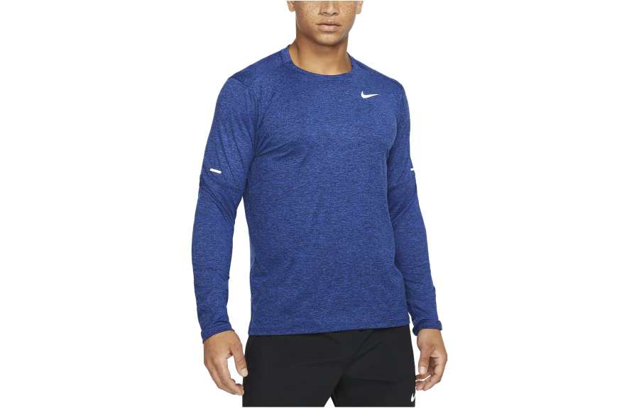 Nike Nike T Shirts Men's Royal Blue Crew Neck Moderate Straight Fit