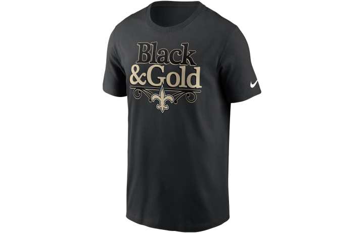 Nike Nike T Shirts Men's Black Crew Neck Moderate Straight Fit