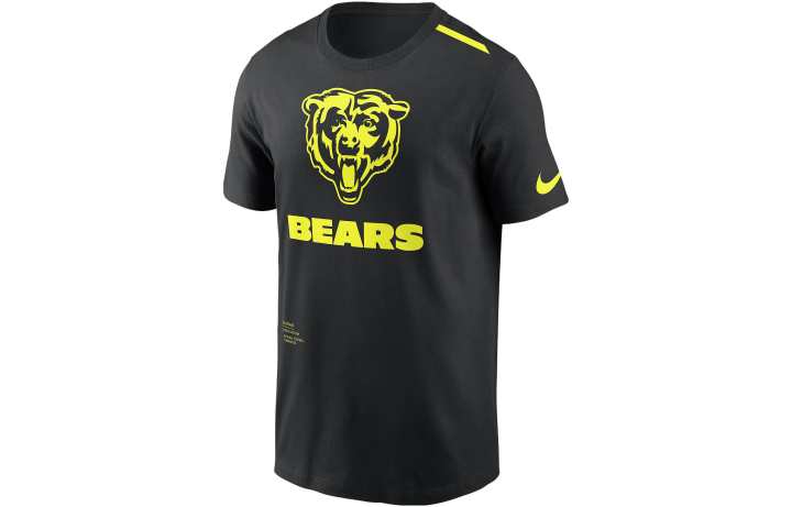Nike Nike T Shirts Men's Black Crew Neck Moderate Straight Fit