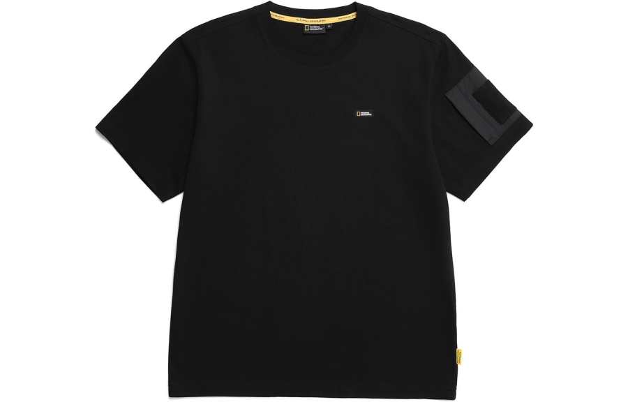 NATIONAL GEOGRAPHIC T Shirts Unisex Crew Neck Thin Straight Fit