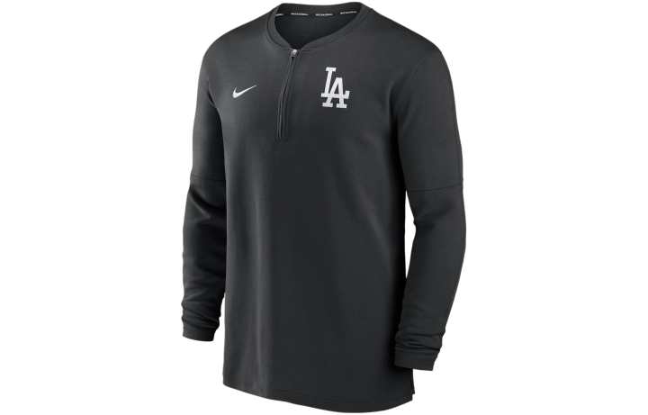 Nike Nike Los Angeles Dodgers Authentic Collection Game Time T Shirt Men's Black
