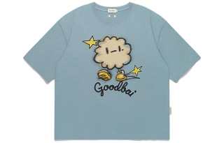 GOOD BAI GOODEES T Shirts Unisex Crew Neck Moderate Straight Fit