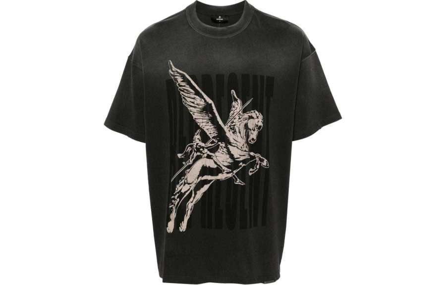 REPRESENT REPRESENT Men Spirits Mascot T-Shirt Aged Black