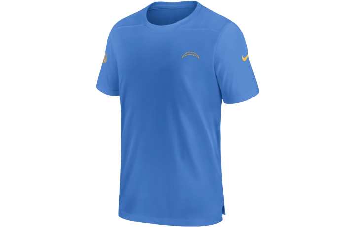 Nike Nike Los Angeles Chargers Sideline Team Issue Men's Nike Dri FIT Nfl T Shirt