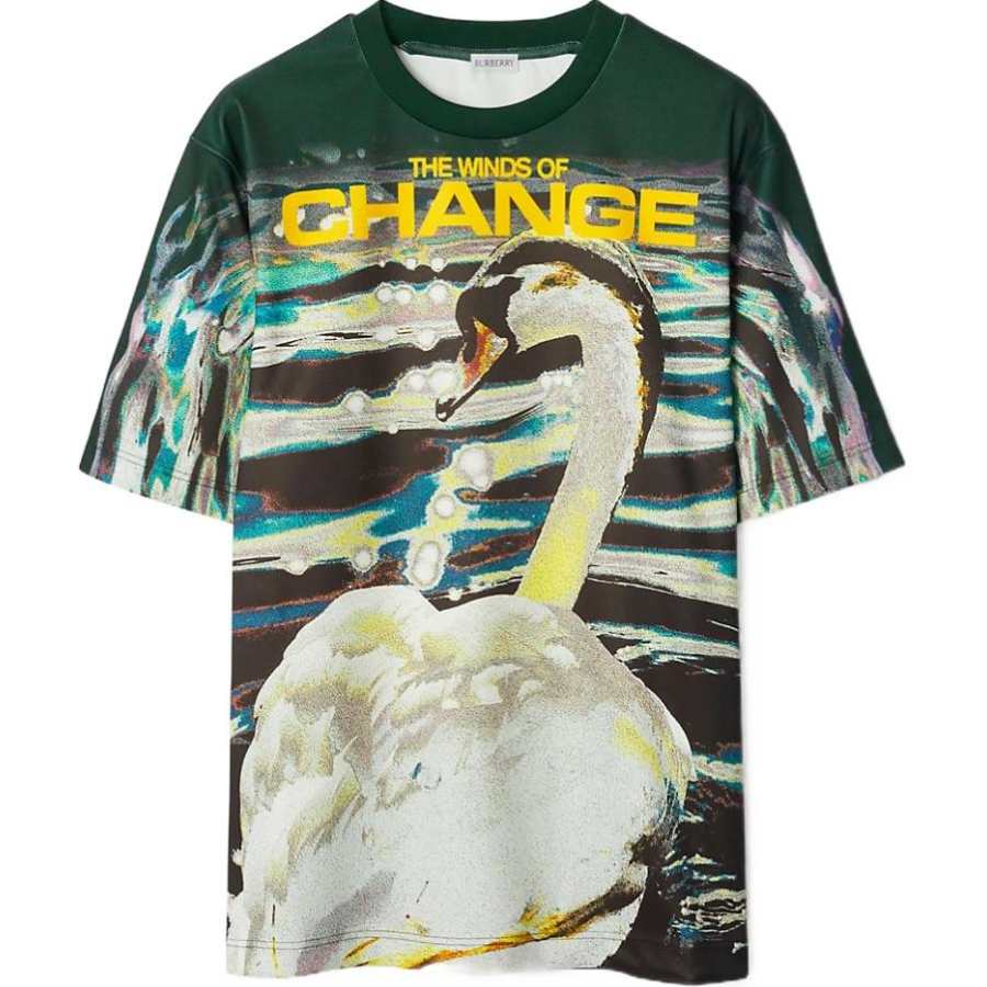 Burberry Swan Short Sleeve T Shirt