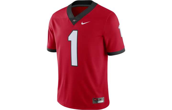 Nike Nike T Shirts Men's Red V Neck Moderate Straight Fit