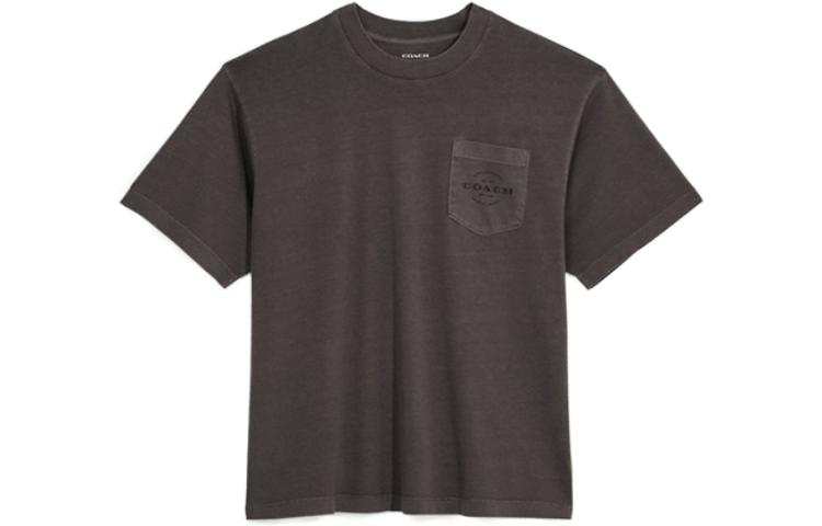 COACH COACH T Shirts Men's Crew Neck Moderate Straight Fit