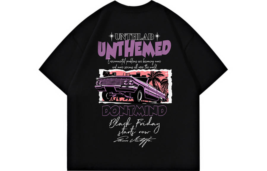 UNthemed T Shirts Unisex Crew Neck Moderate Straight Fit