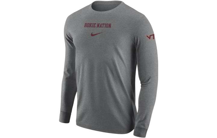 Nike Nike Virginia Tech Men's Nike College Long Sleeve T Shirt