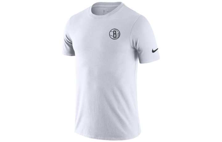 Nike Nike T Shirts Men's White Crew Neck Moderate Straight Fit