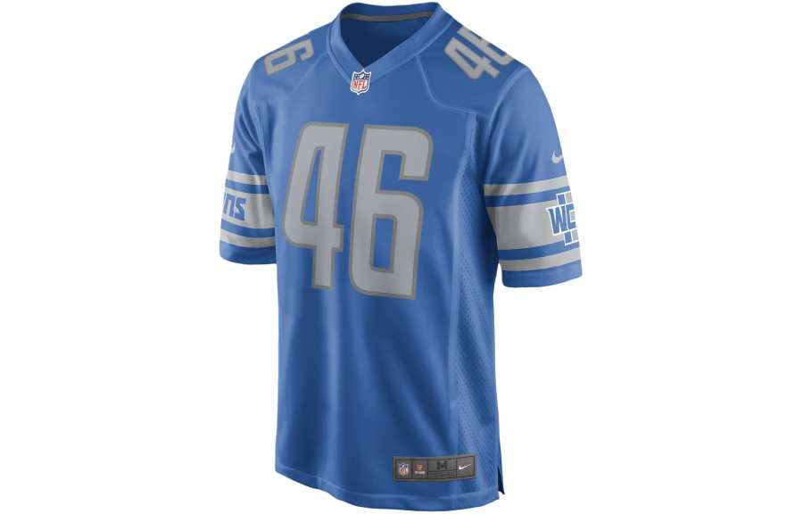 Nike Nike Game Football Jersey T Shirt Men's Sky Blue