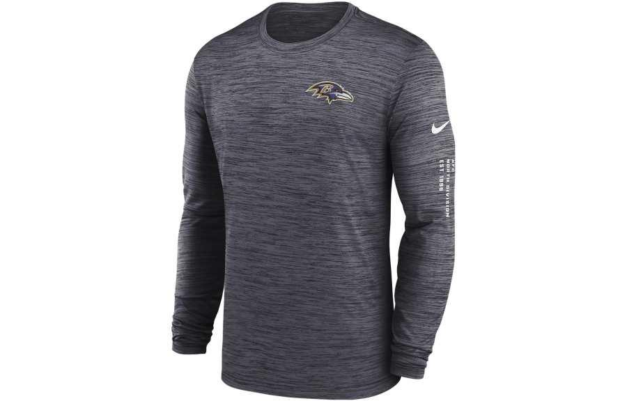 Nike Nike T Shirts Men's Black Crew Neck Moderate Straight Fit
