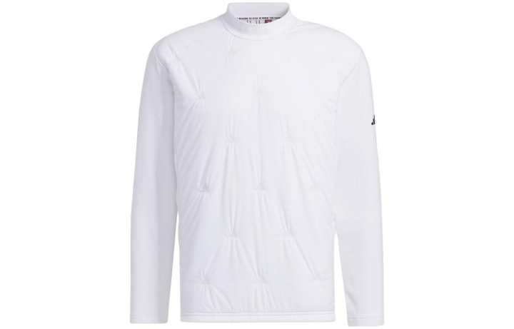 Adidas Adidas T Shirts Men's White Turtleneck Moderate