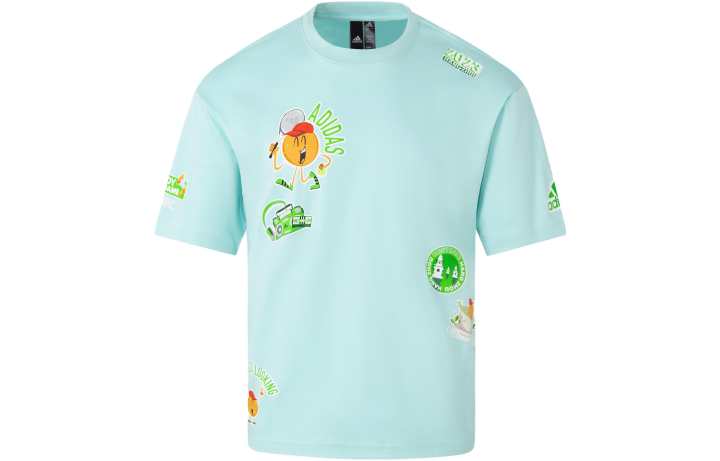 Adidas Adidas T Shirt Unisex Light Teal