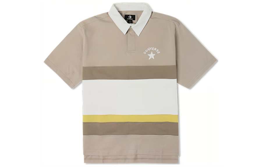 Converse T Shirts Men's Khaki Moderate Straight Fit