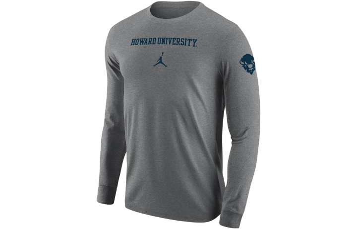 Jordan JORDAN Howard Men's Nike College Long-Sleeve T-Shirt