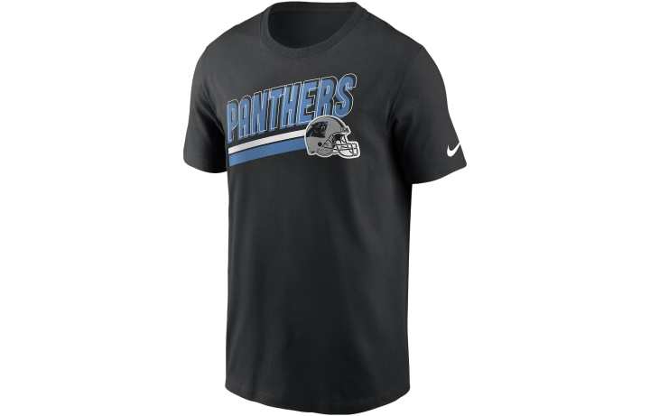 Nike Nike Carolina Panthers Essential Blitz Lockup T Shirt Men's Black