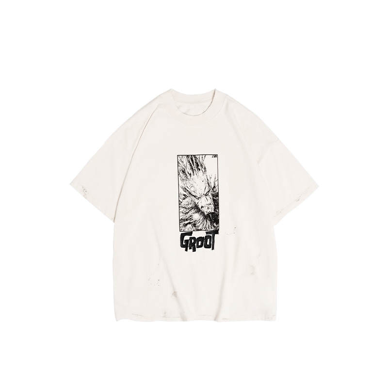 XVESSEL X MARVEL XVESSEL X MARVEL/ T Shirts Unisex White Crew Neck Moderate Straight Fit