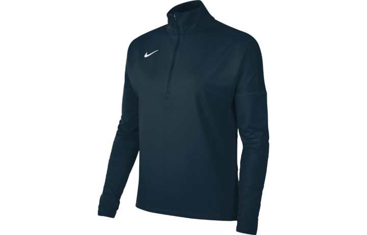 Nike Nike T Shirts Men's Marine Blue Stand Collar Moderate Straight Fit