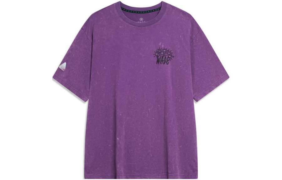 Li-Ning Li Ning Wade Collection T Shirt Unisex Amaranth Purple