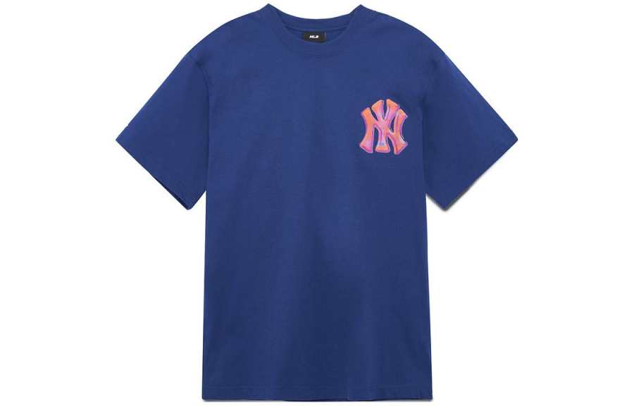 MLB MLB SS23 Drop Shoulder Sleeve T Shirt Unisex Blue