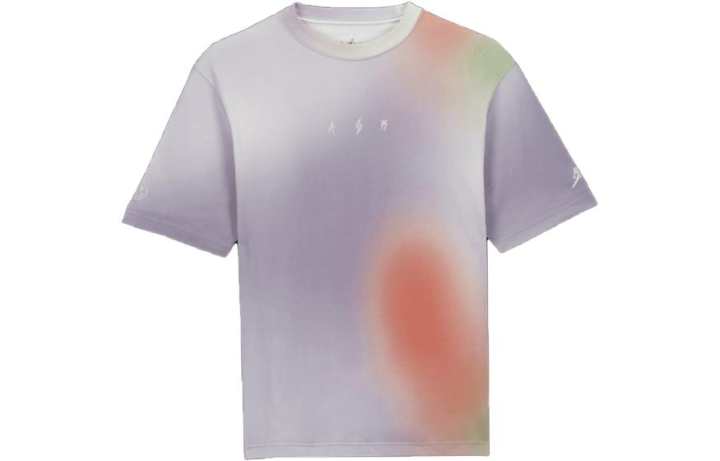 Jordan Jordan x J Balvin FW23 Drop Shoulder Sleeve T Shirt Unisex Light Purple