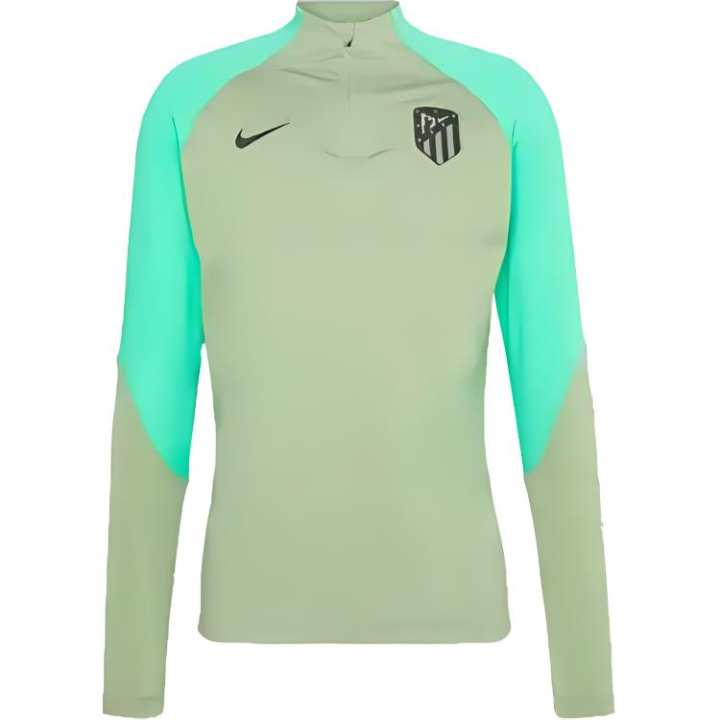 Nike Nike T Shirts Men's Oil Green Stand Collar Moderate Straight Fit