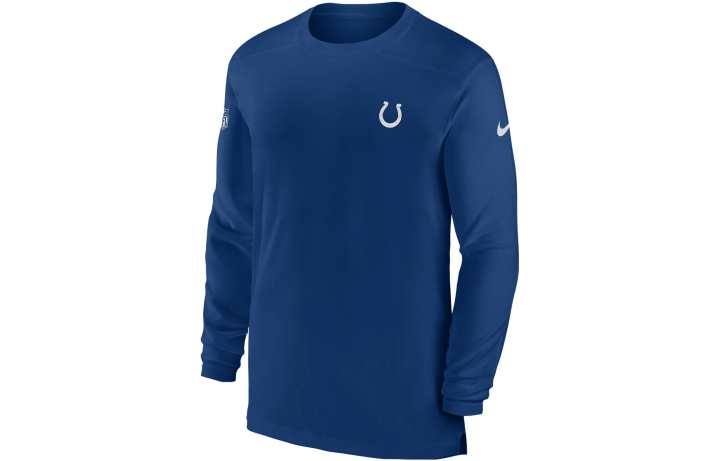 Nike Nike T Shirts Men's Blue Crew Neck Moderate Straight Fit