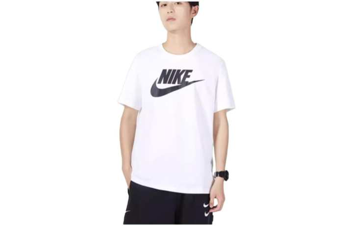 Nike Nike T Shirts Men's White Crew Neck Moderate