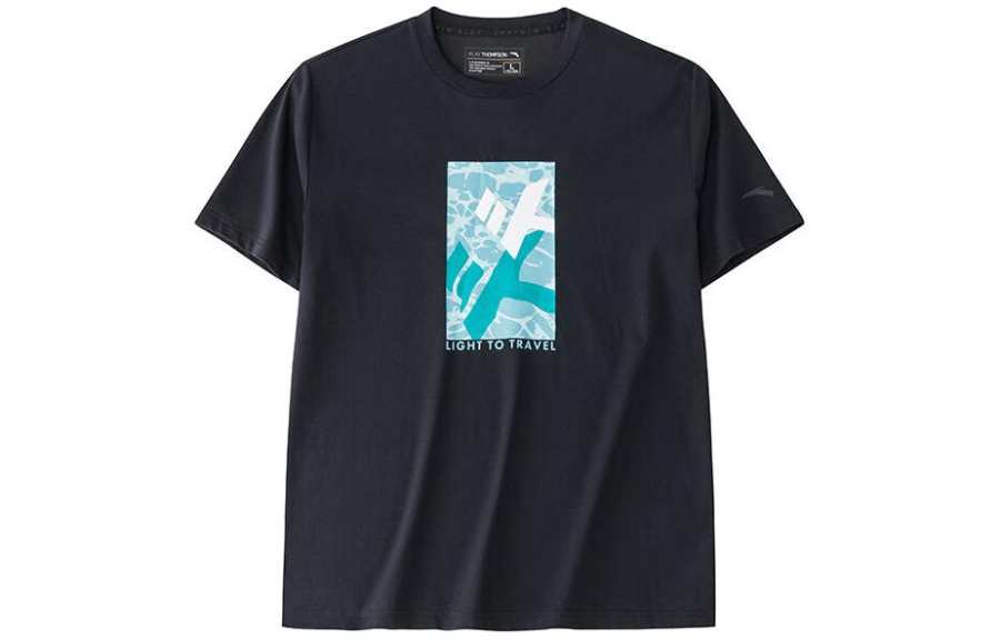 ANTA Anta Basketball Collection T Shirt Men's Basic Black