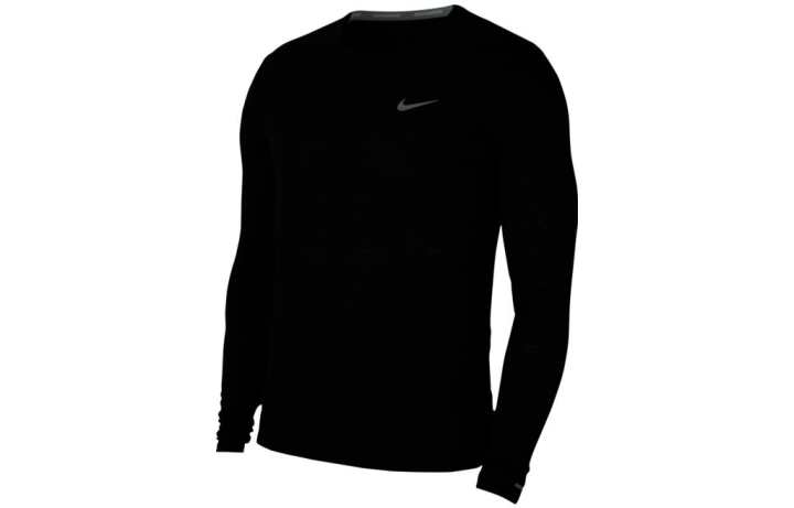 Nike Nike T Shirts Men's Black Crew Neck Moderate Straight Fit
