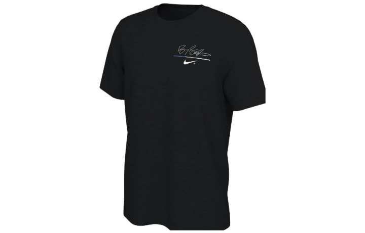 Nike Nike T Shirts Men's Black Crew Neck Moderate