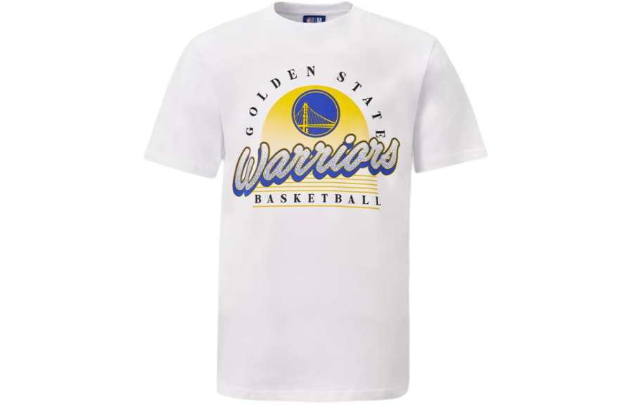 NBA Golden State Warriors T Shirt Men's White