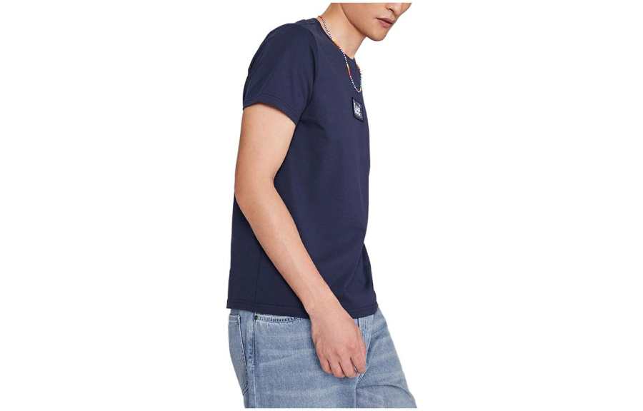 Lee Lee T Shirts Men's Crew Neck Moderate