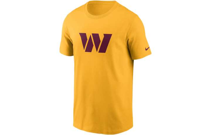 Nike Nike T Shirts Men's Yellow Crew Neck Moderate Straight Fit
